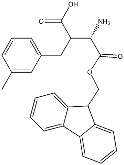 Benzenepropanoic acid, α-[[[(9H-fluoren-9-ylmethoxy)carbonyl]amino]methyl]-3-methyl-, (αS)-