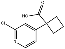 1-(2-chloropyridin-4-yl)cyclobutane-1-carboxylicacid