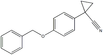 1-(4-Benzyloxy-phenyl)-cyclopropane carbonitrile