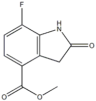 7-氟-2-氧代吲哚啉-4-羧酸甲酯