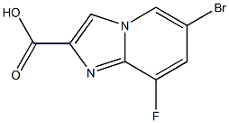 6-溴-8-氟咪唑并[1,2-a]吡啶-2-羧酸