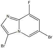 3,6-Dibromo-8-Fluoroimidazo[1,2-A]Pyridine