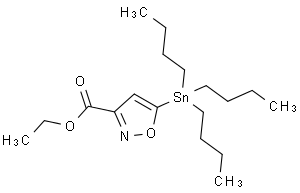 5-(三丁基锡烷基)异恶唑-3-羧酸乙酯