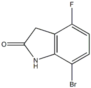 7-Bromo-4-fluoroindolin-2-one