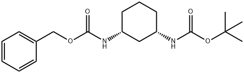 benzyl tert-butyl ((1R,3S)-cyclohexane-1,3-diyl)dicarbamate