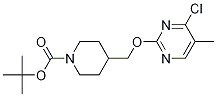 4-(4-Chloro-5-methyl-pyrimidin-2-yloxymethyl)-piperidine-1-carboxylic acid tert-butyl ester