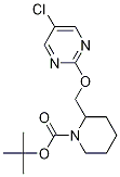 1-Piperidinecarboxylic acid, 2-[[(5-chloro-2-pyrimidinyl)oxy]methyl]-, 1,1-dimethylethyl ester