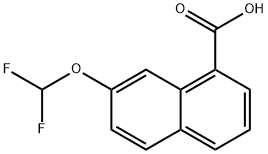 2-(Difluoromethoxy)naphthalene-8-carboxylic acid