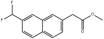 Methyl 2-(difluoromethyl)naphthalene-7-acetate