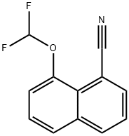 1-Cyano-8-(difluoromethoxy)naphthalene