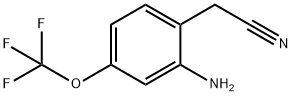 2-Amino-4-(trifluoromethoxy)phenylacetonitrile