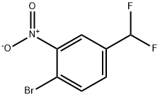 Benzene, 1-bromo-4-(difluoromethyl)-2-nitro-