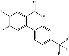 4,5-DIFLUORO-4'-(TRIFLUOROMETHYL)BIPHENYL-2-CARBOXYLIC ACID
