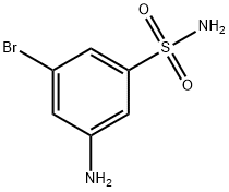 3-Amino-5-bromobenzene-1-sulfonamide