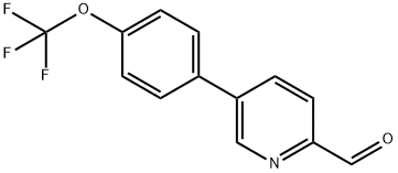 5-(4-(trifluoromethoxy)phenyl)picolinaldehyde