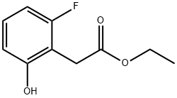 Benzeneacetic acid, 2-fluoro-6-hydroxy-, ethyl ester