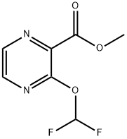 2-Pyrazinecarboxylic acid, 3-(difluoromethoxy)-, methyl ester