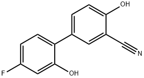 2-Cyano-4-(4-fluoro-2-hydroxyphenyl)phenol