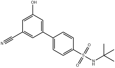 5-(4-t-Butylsulfamoylphenyl)-3-cyanophenol