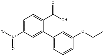 2-(3-Ethoxyphenyl)-4-nitrobenzoic acid