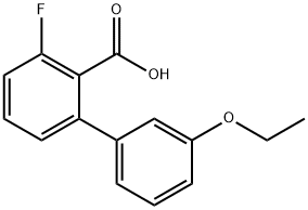 2-(3-Ethoxyphenyl)-6-fluorobenzoic acid