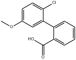 [1,1'-Biphenyl]-2-carboxylic acid, 2'-chloro-5'-methoxy-