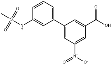 3-(3-Methylsulfonylaminophenyl)-5-nitrobenzoic acid