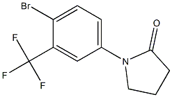1-(4-溴-3-三氟甲基苯基)吡咯烷-2-酮