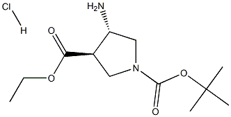 (3R,4S)-4-AMINO-1-BOC-3-PYRROLIDINECARBOXYLIC ACID ETHYL ESTER HCL