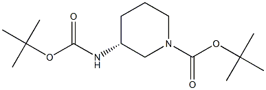 tert-butyl (S)-3-((tert-butoxycarbonyl)amino)piperidine-1-carboxylate