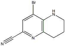 4-Bromo-5,6,7,8-tetrahydro-[1,5]naphthyridine-2-carbonitrile