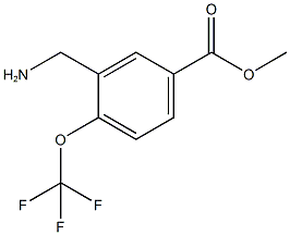 methyl 3-(aminomethyl)-4-(trifluoromethoxy)benzoate