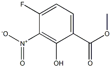 Benzoic acid, 4-fluoro-2-hydroxy-3-nitro-, Methyl ester