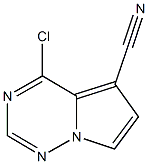 Pyrrolo[2,1-f][1,2,4]triazine-5-carbonitrile, 4-chloro-