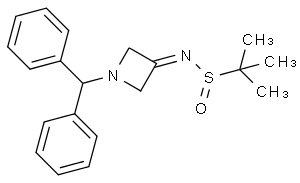 N-(1-二苯甲基氮杂环丁烷-3-亚基)-2-甲基丙烷-2-亚磺酰胺