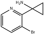 1-(3-bromopyridin-2-yl)cyclopropan-1-amine