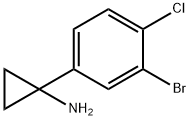 Cyclopropanamine, 1-(3-bromo-4-chlorophenyl)-