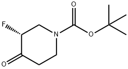 tert-butyl (3R)-3-fluoro-4-oxopiperidine-1-carboxylate