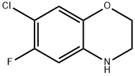 7-Chloro-6-fluoro-3,4,4a,8a-tetrahydro-2H-benzo[1,4]oxazine