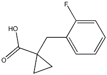 1-[(2-Fluorophenyl)methyl]cyclopropane-1-carboxylic acid