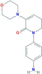 1-(4-氨基苯基)-5,6-二氢-3-(4-吗啉)-2(1H)-吡啶酮