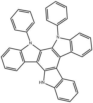 5H-Diindolo[2,3-a:2',3'-c]carbazole, 6,11-dihydro-5,6-diphenyl-