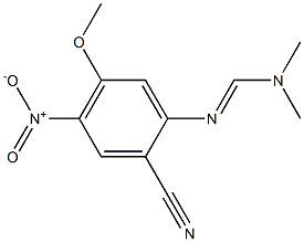 N' - (2 -氰基- 5 -甲氧基- 4 -硝基苯基)- N,N -二甲基甲酰胺