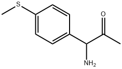 2-Propanone, 1-amino-1-[4-(methylthio)phenyl]-