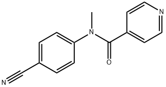 N-(4-氰基苯基)-N-甲基吡啶-4-甲酰胺