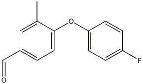 4-(4-Fluorophenoxy)-3-methylbenzaldehyde