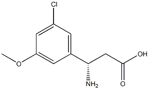 (3S)-3-AMINO-3-(5-CHLORO-3-METHOXYPHENYL)PROPANOIC ACID