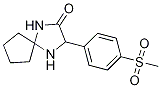 3-[4-(Methylsulfonyl)phenyl]-1,4-diazaspiro[4.4]nonan-2-one