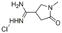 1-Methyl-2-oxopyrrolidine-4-carboxaMidine Hydrochloride