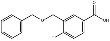 Benzoic acid, 4-fluoro-3-[(phenylmethoxy)methyl]-